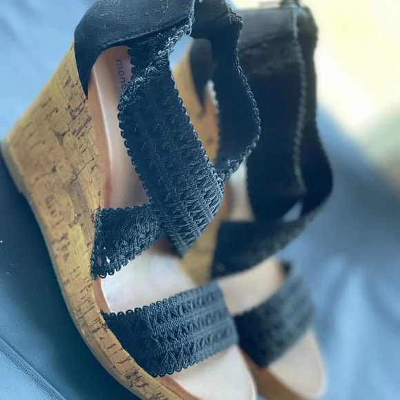 Montego Bay Club 4” Black Wedge - Picture 4 of 9